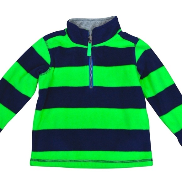 Carter’s Soft Fleece Half Zip Pullover, Size 3T - Picture 1 of 4